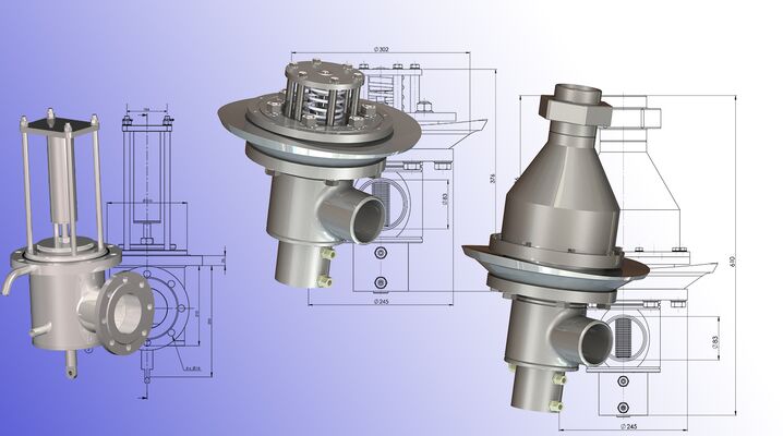 Bodenventile Kesselwagen
